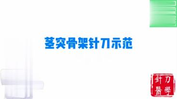 茎突骨架针刀示范视频封面