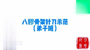 八髎骨架针刀示范视频封面