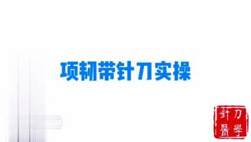 项韧带针刀实操视频封面