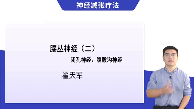 第14讲 腰丛神经——闭孔神经、腹股沟神经视频封面